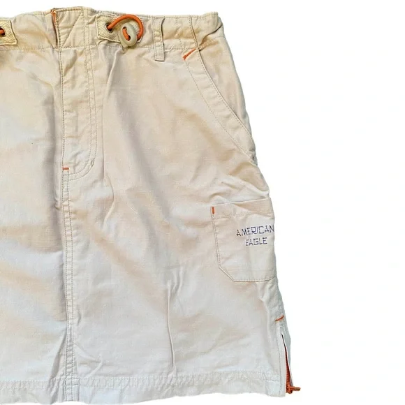 American Eagle Cargo Mini Skirt Size 0 - Picture 2 of 4